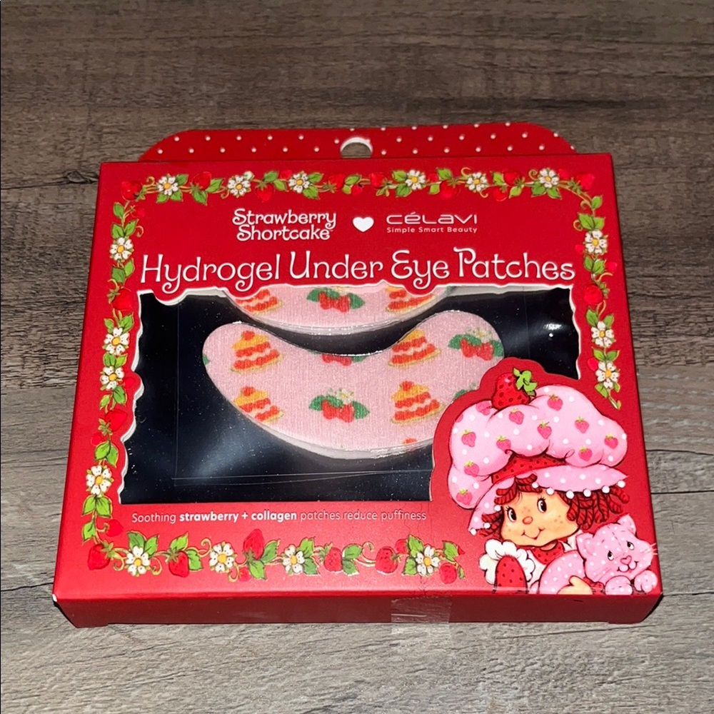 Strawberry Shortcake Hydrogel Under Eye Patches 6 Pairs